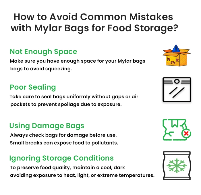 How Can I Properly Store Food in Mylar Bags for Food Storage?