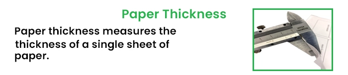 PAPER THIKNESS